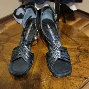 Larry Stewart Open Toe  Dress Shoe